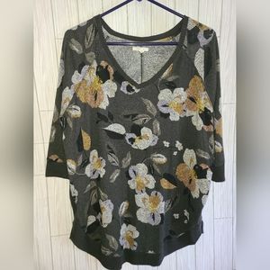 Maurice 3/4 sleeve cotton top